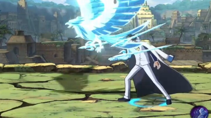 Aokiji's excessive strength is a dimensionality reduction attack on other characters "One Piece: Top