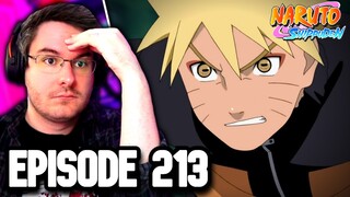 THIS EPISODE MADE ME WANT TO SCREAM... | Naruto Shippuden Episode 213 REACTION | Anime Reaction