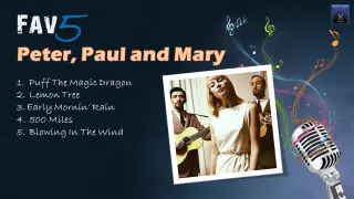 Peter, Paul And Mary - Fav5 Hits