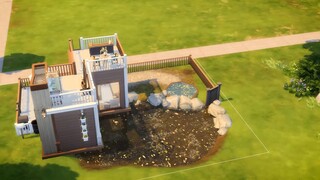 【The Sims 4 Quick Build】ตัวเรือนขนาดเล็ก 32 กริด