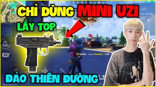 FREE FIRE | Thử Thách Chỉ Dùng "Mini Uzi" Lấy Top 1, Đức Mõm Quẩy Map Đảo Thiên Đường !!!