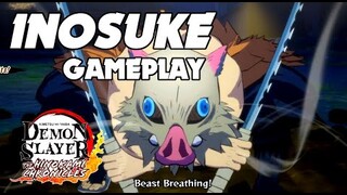 Inosuke Gameplay | Demon Slayer Kimetsu No Yaiba Hinokami Chronicles Gameplay