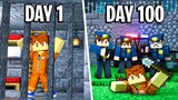 I have 100 Days to ESCAPE this Minecraft prison...