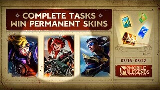 NEW EVENT IN ML GAME OF SURVIVAL FREE PERMANENT SKIN AND EMOTE! - MLBB