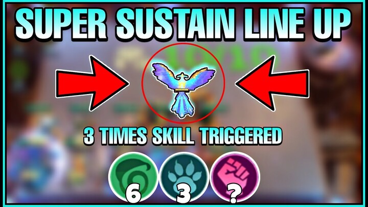 BEST SYNERGY for LING COMMANDER 3rd SKILL | SUPER SUSTAIN LINE-UP | 6 NATURE SPIRIT 3 GUARDIAN