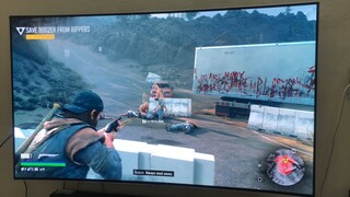 PS4 PRO 4K :Days Gone On LG 4k OLED TV C6 w/ HDR ( Realistic Graphics)