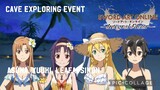 Sword Art Online Integral Factor: Cave Exploring Event with Asuna, Yuuki, Leafa, Sinon