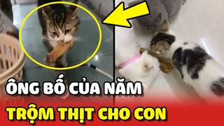 Ông Bố của năm: TRỘM đồ ăn hàng xóm về cho VỢ CON ăn mỗi ngày 😂 | Yêu Lu