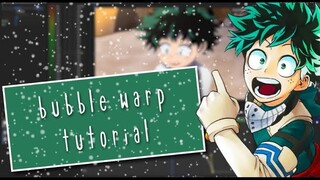 bubble warp tutorial || after effects