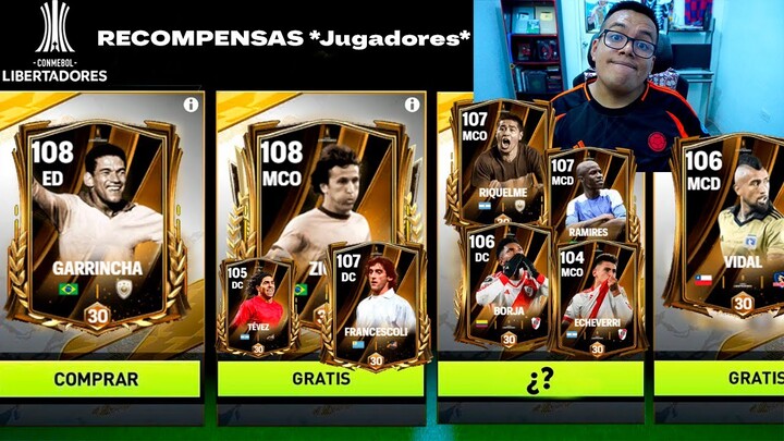 🎁 COMO RECLAMAR MUCHOS JUGADORES de COPA LIBERTADORES *Gratis* en FC Mobile *Garrincha, Zico & Mas*