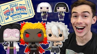 Funko Fair 2023 Demon Slayer Wave 2 ( Rengoku Glow, Kagaya, Sanemi, Mitsuri, Kanao + More!)