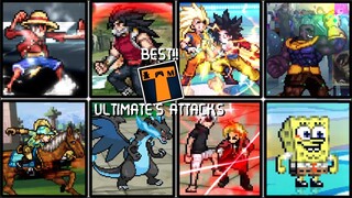 BEST ULTIMATE'S ATTACKS: TOWER MUGEN V.3 | ANIME MUGEN