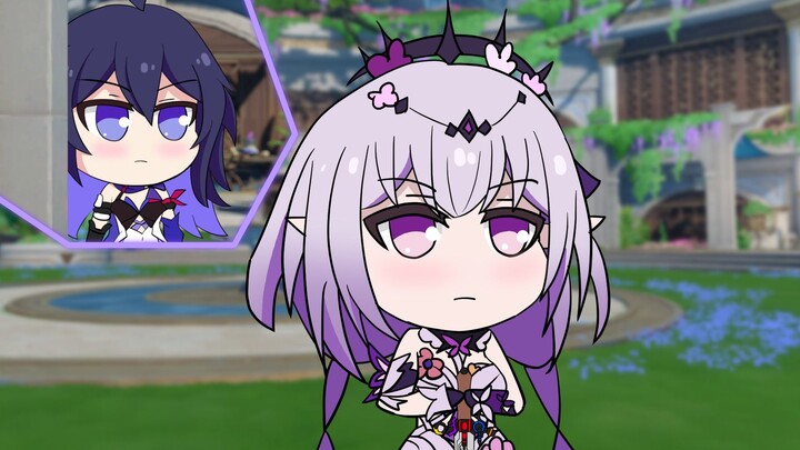 Xiadie: Disappear with the butterfly! Xier: ???