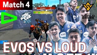 EVOS DIVINE NABRAK LOUD!! EPIC MOMENTOD!!  - FFWS Sentosa Match 4