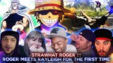 Roger Meets Rayleigh For The First Time ! Strawhat Roger ! Reaction Mashup