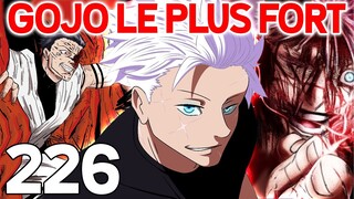 GOJO HUMILIE SUKUNA ?! GOJO VS SUKUNA MEILLEUR COMBAT - JUJUTSU KAISEN 226 | REVIEW MANGA