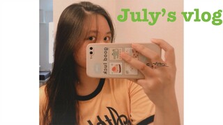 Tramarylli's vlog 10/ July's vlog