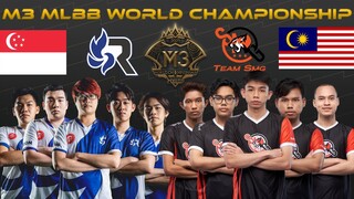 TEAM SMG VS RSG SG | Group D | M3 MLBB World Championship 2021