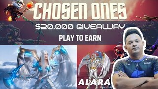 CHOSEN ONES - WITH EEN MERCADO AND  NFT GAME WITH AUTO-BATTLER PLAY TO EARN(TAGALOG)