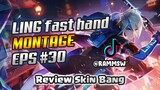 NEW SKIN LING M-WORLD MONTAGE FAST HAND #30 | INSANE HAND SPEED | REVIEW SKIN LING M-WORLD 2022