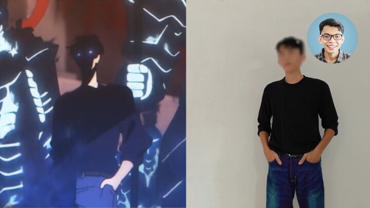 Before & After Sung Jinwoo. Bikin Pasukan Shadow Monarch  dari Anime Solo Leveling?! 🤨