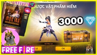 (Free Fire) Nạp 500k khô máu VQMM Mộc Lan và cái kết 😬| StarBoyVN