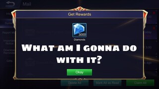 I'll just receive diamonds. - MLBB