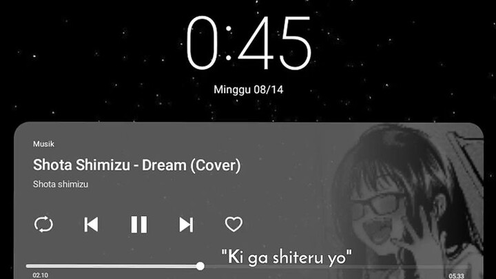 Lagu Shota Shimizu - Dream (Cover)