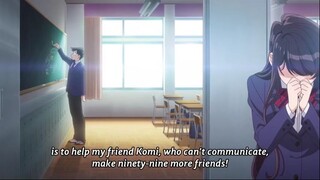 Komi can not communicate ep1