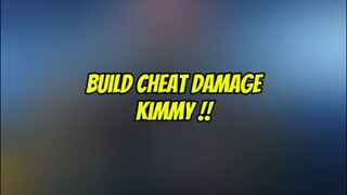 Build Kimmy Cheat Damage, ada yg udah pernah coba ??#buildkimmycheatdamage #kimmymlbb #buildkimmy