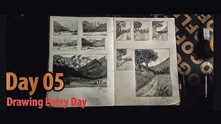 Day 05- DRAW Every Single Day 2020 | JK Art