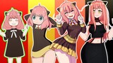Anya COMPILATION Sad Cat Dance | Spy x Family Animation