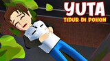 Kisah Anak Pungut part 2 - Yuta Tidur Di Pohon - Drama Sakura School Simulator