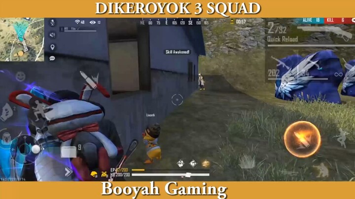 DI KEROYOK SAMA 3 SQUAD