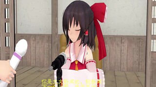 【东方MMD】灵梦被黑的最惨的一次