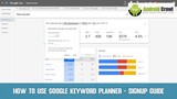 How To Use Google Keyword Planner with Register Guide