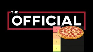 Official Pizza Tier List