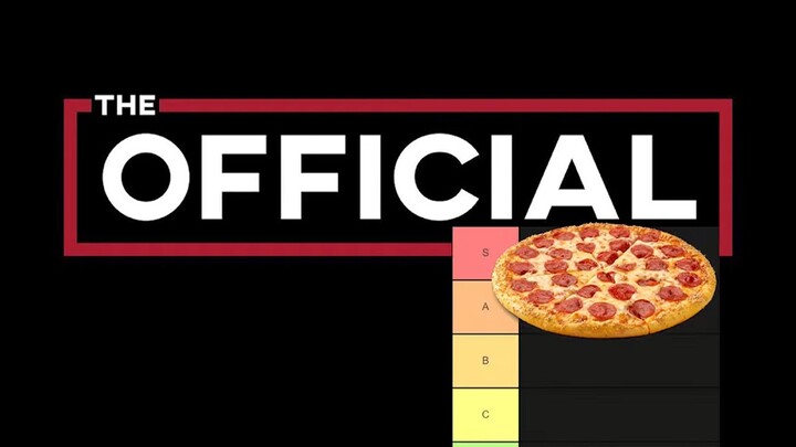 Official Pizza Tier List