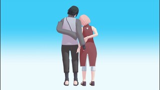 Dive to Blue【NARUTO MMD】SASUSAKU