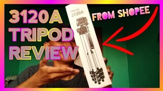 SHOPEE TRIPOD UNBOXING AND REVIEW 2020 | AFFORDABLE!