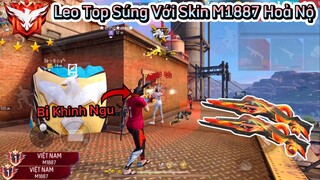 [Free Fire] Leo Từ Top 100 Lên Top 50 Sever VN Trong 24H Bằng”M1887 Hoả Nộ” Bị Khinh Và Cái Kết ?