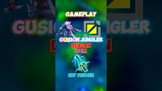 Gameplay gusion jungler ketika pakai item sky piercer 🥶🙌 # #contentcreatormlbb #wiamungtzy #gusion