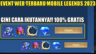 EVENT WEB TERBARU MOBILE LEGENDS 2023! DESAIN KONTES KADITA | KLAIM DIAMOND, SKIN, DAN BORDER GRATIS