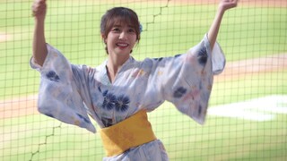 [4K] Fubon Angels Cheerleading Yukata Yukata 20221002