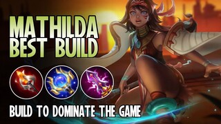 Mathilda Best Build 2021 | Top 1 Global Mathilda Build | Mathilda Gameplay Mobile Legends: Bang Bang