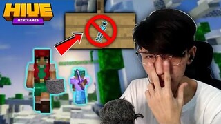 NO ARMOR CHALLENGE! | Hive Skywars (Filipino)