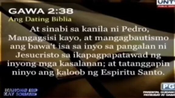 Biblical Ba Ang Binyag Sa Bata?