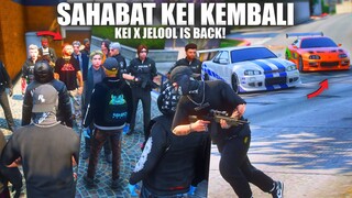 SAHABAT KEI KEMBALI ! AKSI GILA KEI MENYELAMATKAN SAHABATNYA DARI KEPOLISIAN !!! GTA 5 ROLEPLAY