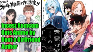 Rent a Girlfriend Author's Sibling Romance Manga gets an Anime and Everyone is Upset