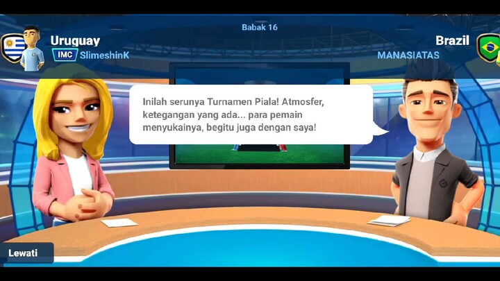 OSM || 16 esar as Uruguay Squad WC 22 Gugur lawan Brazil 🥺